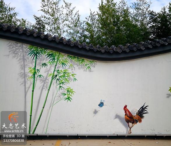 圍墻煥新彩 青島城陽(yáng)農(nóng)業(yè)園區(qū)墻體彩繪的藝術(shù)魅力